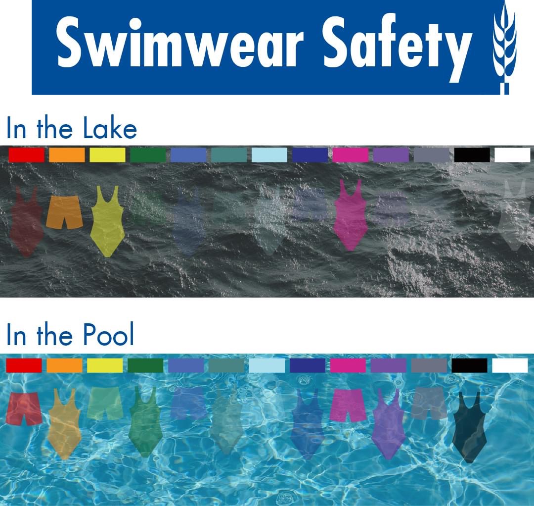 As we head into another summer weekend, we are sharing this great safety message.

It shows you which swimwear is the best to be seen in the water.

Don't forget to wear a lifejacket to be extra safe around water.

#ptbo #swimsafe #lakefield #cavanmonaghan
