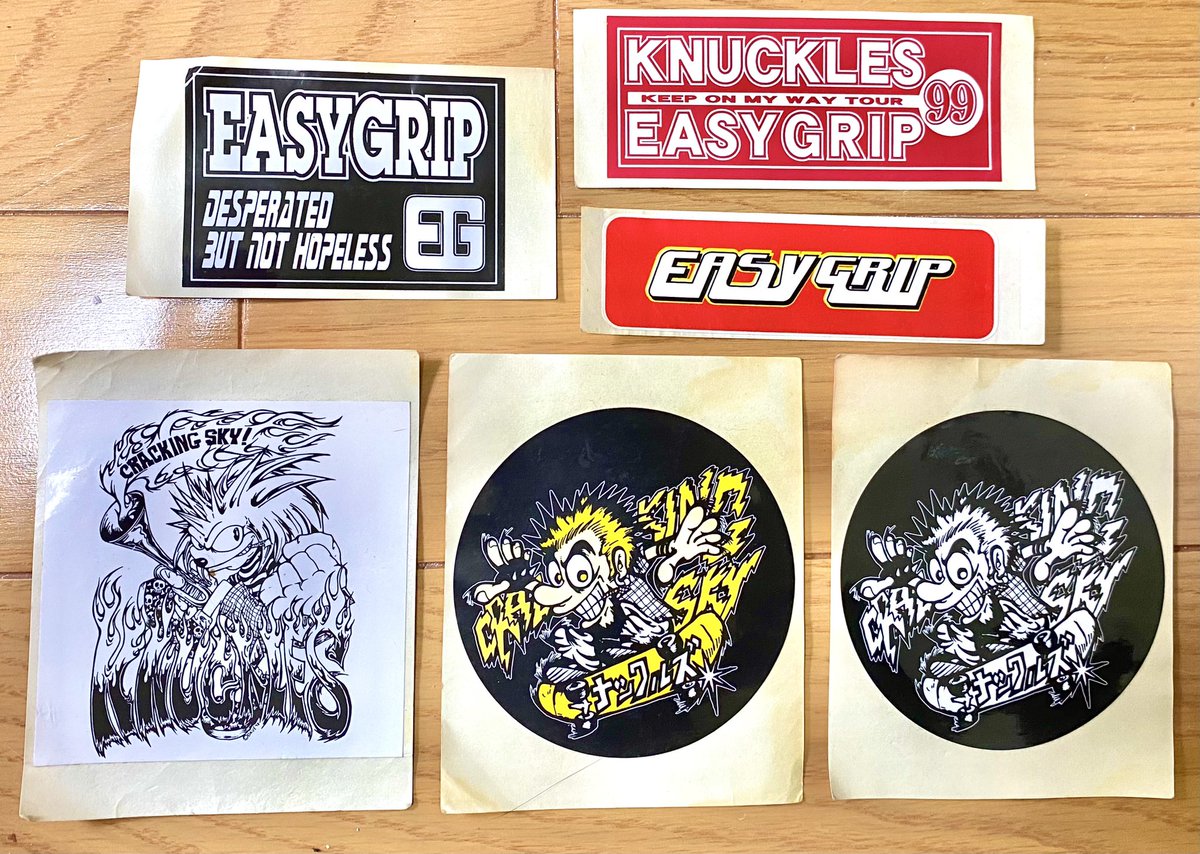 grest_oyamada's tweet photo. なんか
懐かしいステッカーを沢山発掘
せっかくなのであげていこうかな
#9
#EASYGRIP
#KNUCKLES
#ナックルズ https://t.co/sV6BQZfo2B