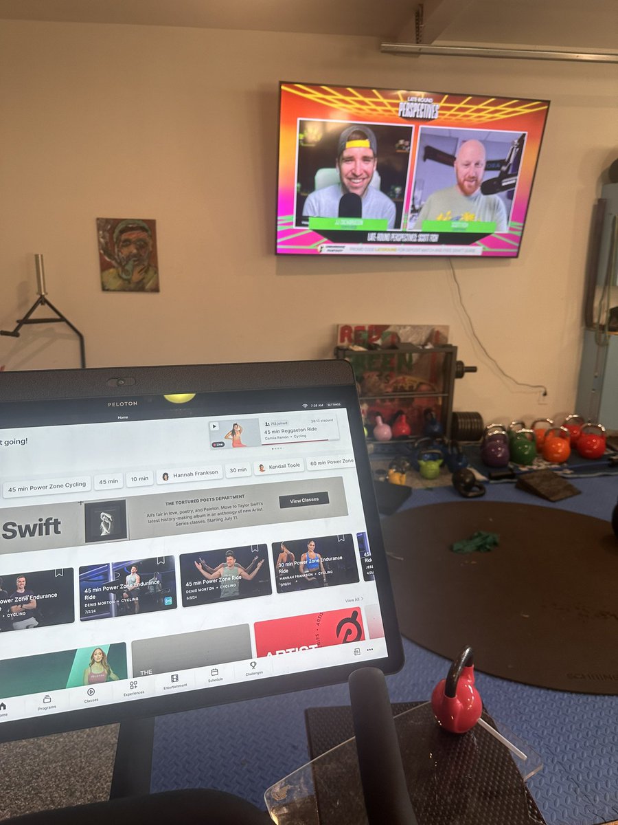 griffycakez's tweet photo. @LateRoundQB @ScottFish24 best way to start a morning! Health, fantasy, #Sfb14, dads, drafting Achane! 🎉 https://t.co/zrwosMlEMm