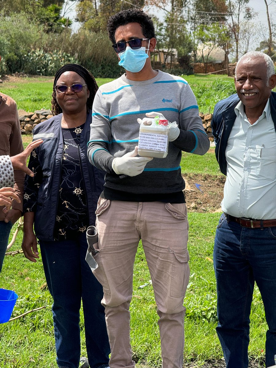 WHOEritrea's tweet image. Closing the gap on polio elimination; Eritrea commences Environmental disease surveillance. Congratulations MOH Eritrea, and appreciations to @WHOAFRO for the collaboration on this milestone.