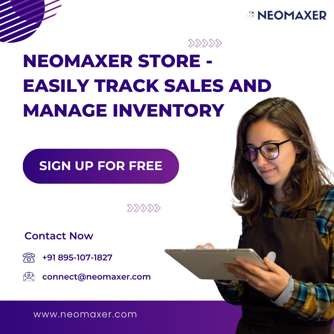NeomaxerSocial's tweet image. 🌟 Sales Made Simple with Neoamxer Store! 🌟
Running your business just got easier. 
✅ Track Sales: Stay on top of your sales with easy-to-use tools.
✅ Manage Inventory: Keep your stock organized and up-to-date.

#NeoamxerStore #SalesMadeSimple #InventoryManagement