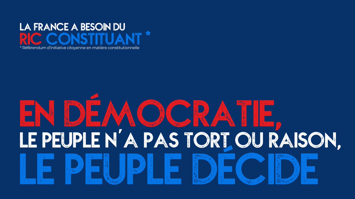 LaVraieDemocr's tweet photo. L’objectif de ce compte Twitter est clair :

Promouvoir dans l’opinion publique française, et en particulier auprès des militants de toutes les causes, le droit politique le plus puissant de tous...

⬇️ https://t.co/q4RBcCSo2v