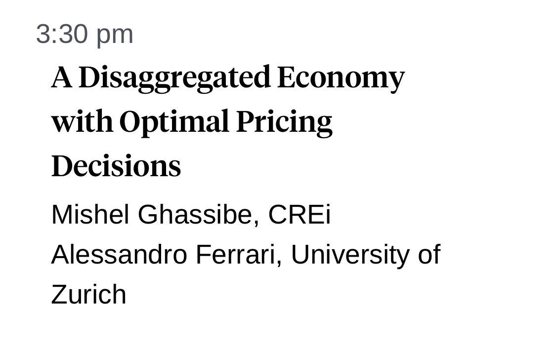 I look forward to presenting my work with <a href="/aferrari0/">Alessandro Ferrari</a> at the NBER SI Workshop on Methods and Applications for Dynamic Equilibrium Models this afternoon 

If you are at the Royal Sonesta, join at 3.30pm, otherwise you can follow the talk on YouTube

nber.org/conferences/si…
