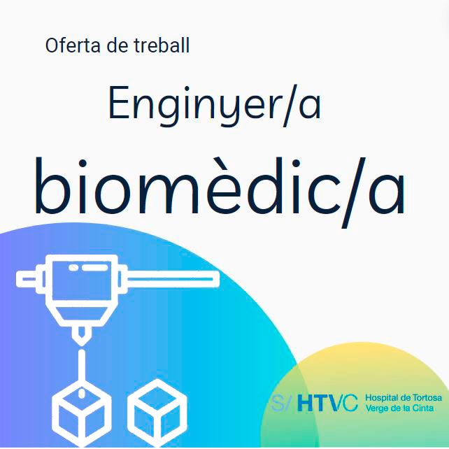 HTVCEbre's tweet photo. 📢🔬📑 Convocatòria de selecció: Enginyer/a Biomèdic/a per a l' ICSl’Ebre
Treballaràs en equip amb experts clínics dedicant-te a electromedicina i al laboratori 3D.
📆 Presentació de sol·licituds: del 15 de juliol al 9 d’agost de 2024.
👉 INFO a https://t.co/9SEPpeJ1DL (Novetats) https://t.co/mWXw8G4y2A