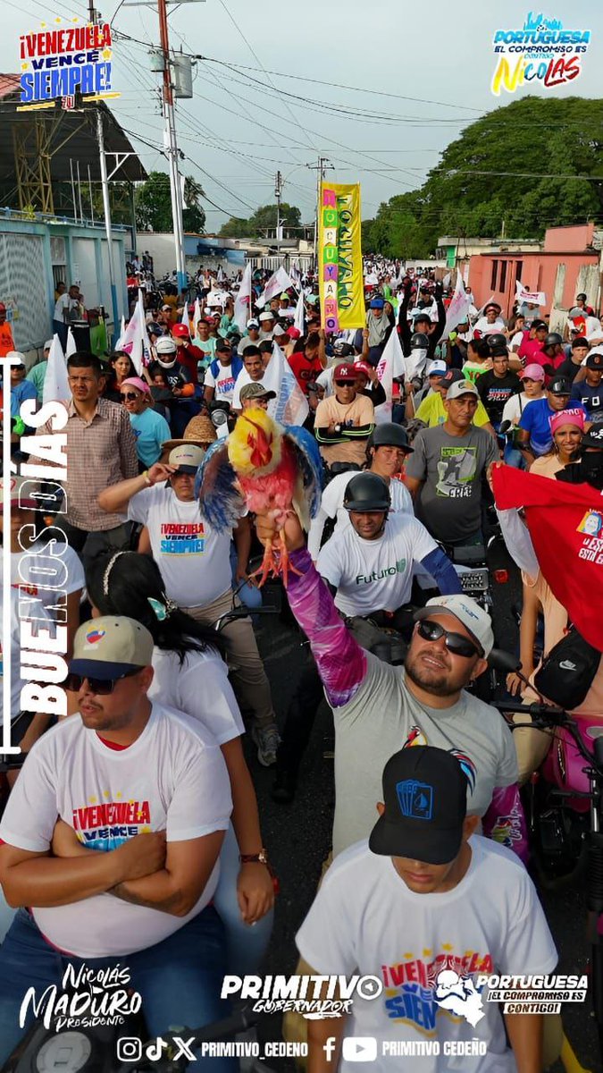 AuditoriaGobGP's tweet photo. Excelente Viernes #Portuguesa "¡No queremos violencia! ¡Tenemos derecho a la felicidad y al crecimiento!"  Nicolás Maduro #Portuguesa ¡VOTA ADURO PRESIDENTE  Síguenos https://t.co/l6RbHBhS6E #NicoVenceEnPortuguesa #LaPoesíaNosUne #MaduroPresidente #ElCompromisoEsContigoNicolás https://t.co/NrSGNL9XQG