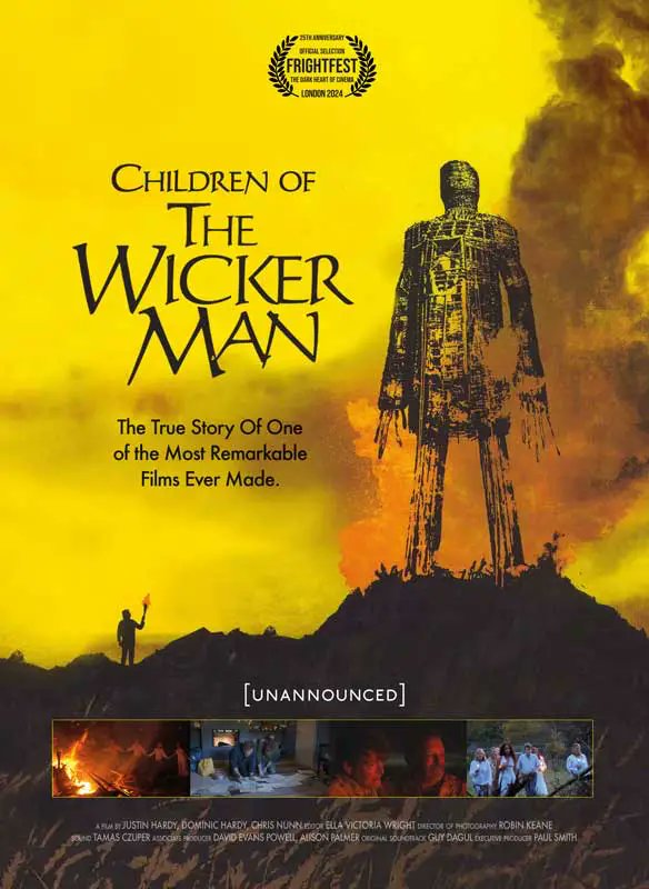 Children of The Wicker Man (@wickermania) on Twitter photo π£ Weβre so proud to announce the UK premiere of Children of The Wicker Man at FrightFest 2024 in Leicester Square on Friday 23 August.
Passes available from <a href="/FrightFest/">FrightFest</a> July 13, individual screening tickets available July 20.
We canβt wait to share our film with you. π£ Weβre so proud to announce the UK premiere of Children of The Wicker Man at FrightFest 2024 in Leicester Square on Friday 23 August.
Passes available from <a href="/FrightFest/">FrightFest</a> July 13, individual screening tickets available July 20.
We canβt wait to share our film with you.