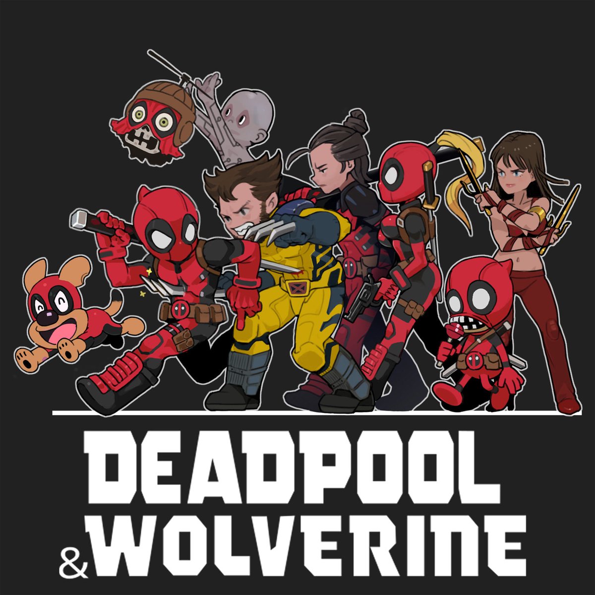onlyanilov's tweet photo. #deadpoolandwolverine #Deadpool #Wolverine #dogpool #ladydeadpool #SamuraiDeadpool #Kidpool #headpool #Marvel #mcu #elektra #daredevil https://t.co/ipYTOwlea2