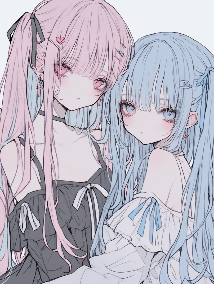 ペア画 #フリーイラスト #フリーアイコン #AIイラスト