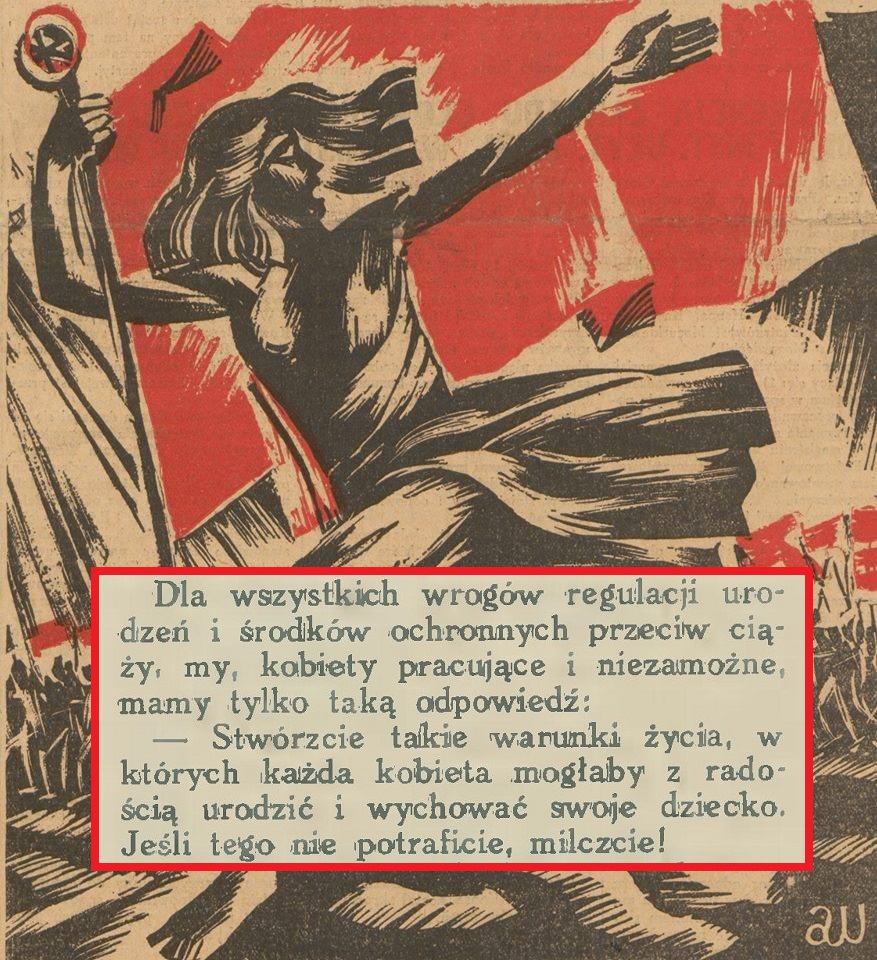 PPS-owskie pismo "Głos Kobiet", czerwiec roku 1933: