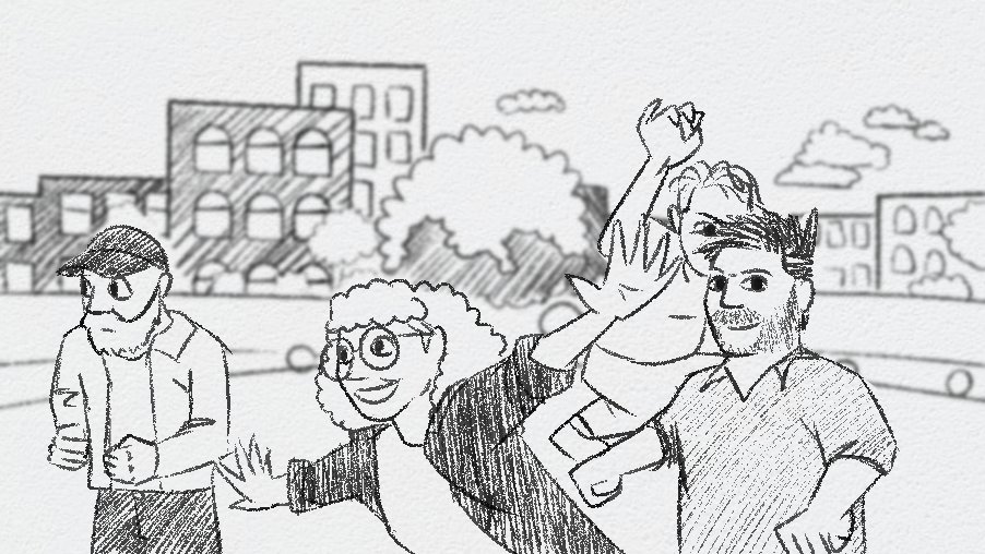 OddlyDrawnNRB's tweet photo. @Bolairo_ @sullivanbeau @JonGracey @ElFakidor @_CTRLFreaks I love this one, it's got it all: Blair having a great time, Sully posing like an action figure, Laurie looking scared and Jon being a lil' freak in the background.
#OddlyDrawnNRB #CTRLFreaks https://t.co/i1hiVDdgXP