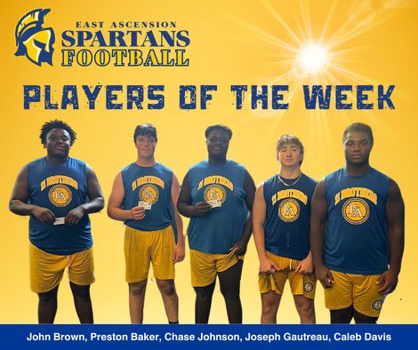 Players of the week for the first week of July!!! These guys demonstrated all week our core values! 
Effort 
Together 
Dominate 
Tough 
#wEAre #begrEAt #wintoday