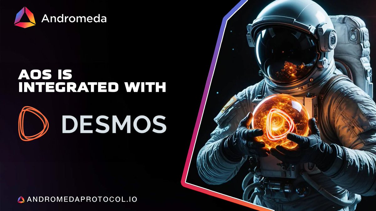 AndromedaProt's tweet photo. 💪aOS’ integration with @DesmosNetwork is now complete!

📢#Desmos is designed for social networking apps, utilizing game theory and on-chain governance to decentralize the business model and prioritize user interests.

🧩Integrating Desmos with aOS makes it Easier, and Better, Faster for developers to build robust social networking apps on the Desmos blockchain by creating Andromeda Digital Objects (ADOs) that can improve user experience and functionality.

⭐️Start building on Desmos and earn economic incentives. You can access aOS here: https://t.co/JenglYHsa7

#Andromeda #aOS #Web3 #Crypto $ANDR $DSM