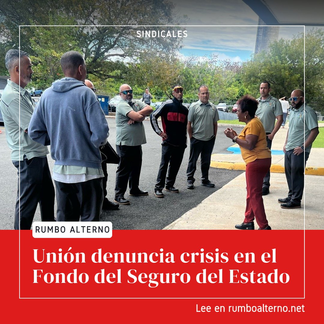 RumboAlternoPR's tweet photo. "Se le están cancelando los procedimientos a los lesionados, no se le están pagando las dietas, no se están emitiendo nuevos pagos de compensaciones, no se están llevando a cabo las operaciones necesarias para los pacientes.”
https://t.co/AjVrBiEtqR
#RumboAlterno #CFSE #UECFSE https://t.co/PEhtKBoVGv