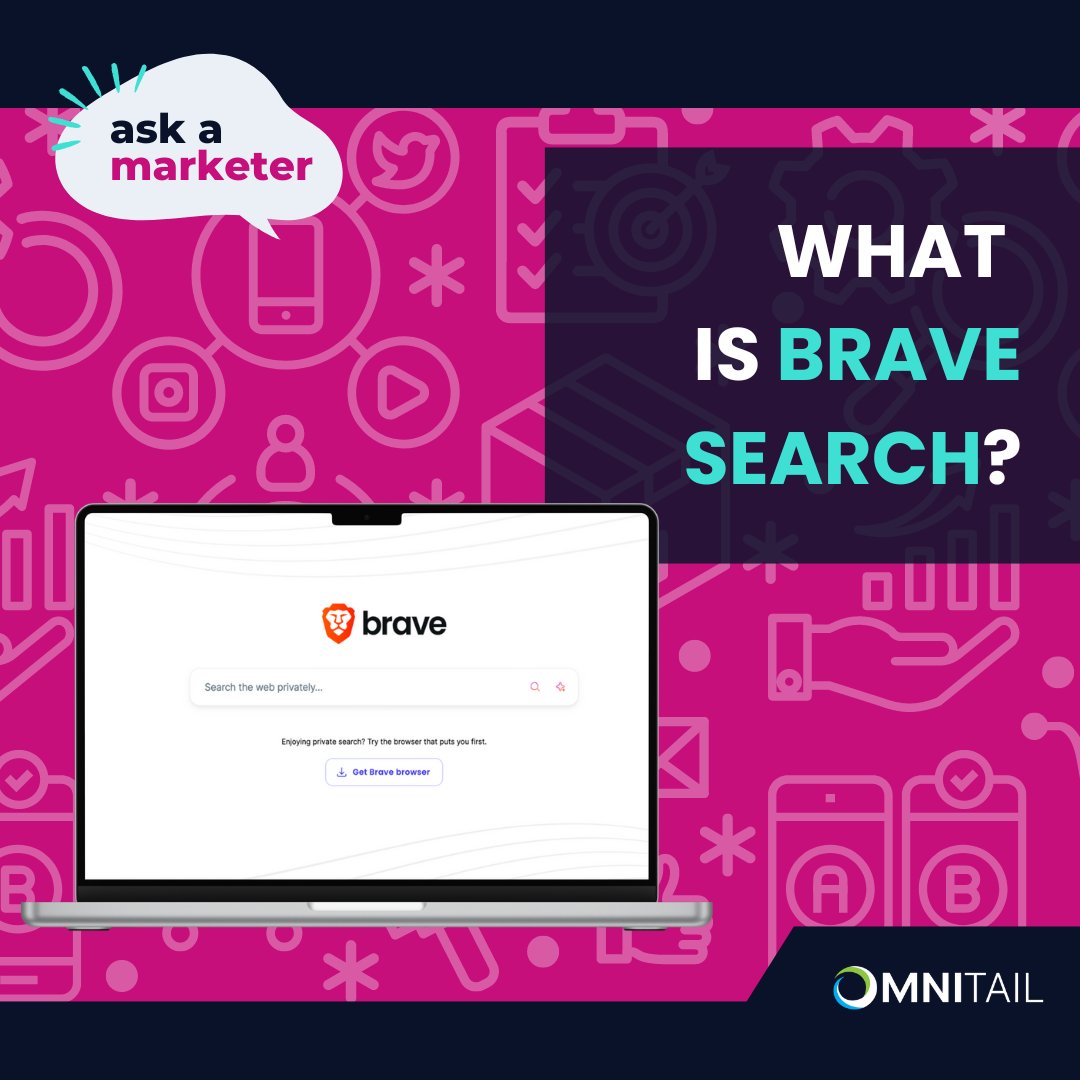 Omnitail_LLC's tweet photo. What is #BraveSearch—and is it worthwhile for #eCommerce brands to advertise on? 🦁

We explore the topic in our #AskAMarketer post. 👉 https://t.co/Wyo2d65dWk

#Advertising #ECommerce #BraveAdvertising #Google #Marketing #MarketingAgency #PPC #CPC #PPCMarketing #PaidSearch https://t.co/7lQHskWXUx