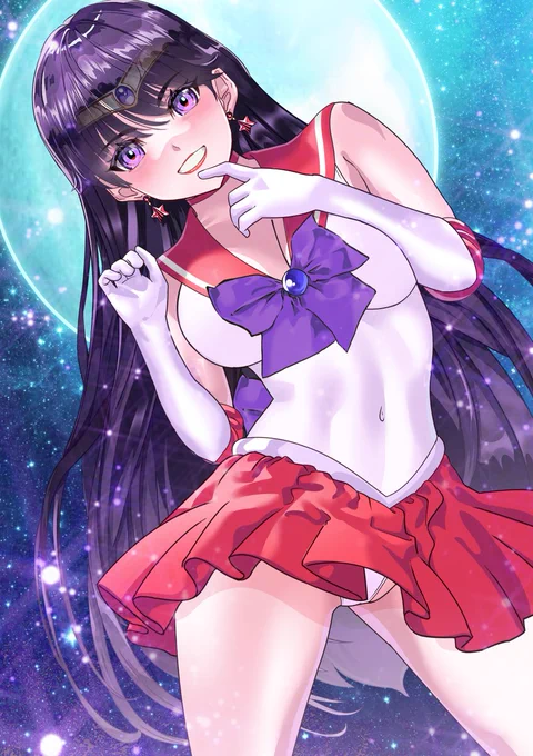 おはようございます(#^.^#)火星に代わって折檻しちゃうぞ#セーラー対魔忍マーズ 