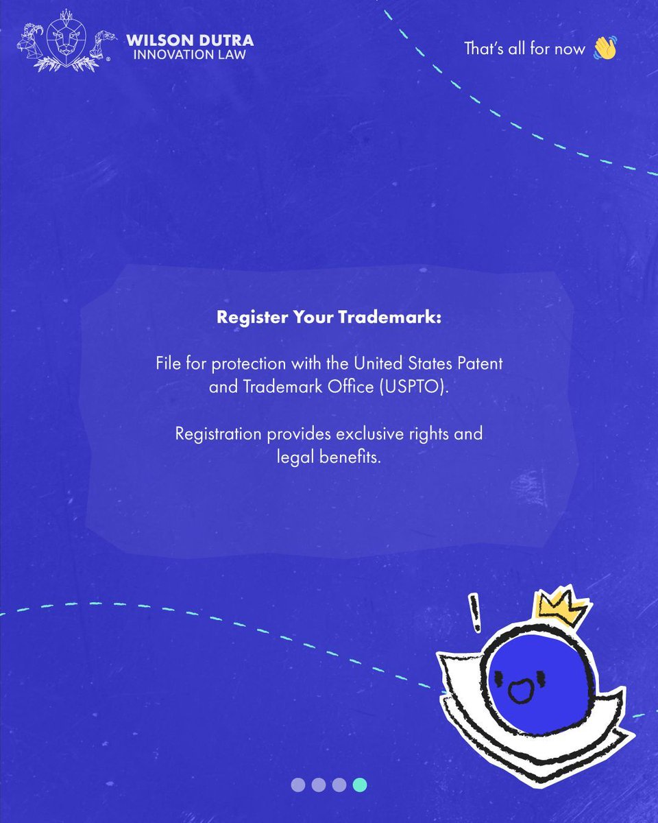🔒 Protecting your brand online is important in today’s market. Follow these tips to safeguard your trademark and ensure your brand!
Have questions? Send us a message!

#BrandProtection #TrademarkTips #ProtectYourBrand