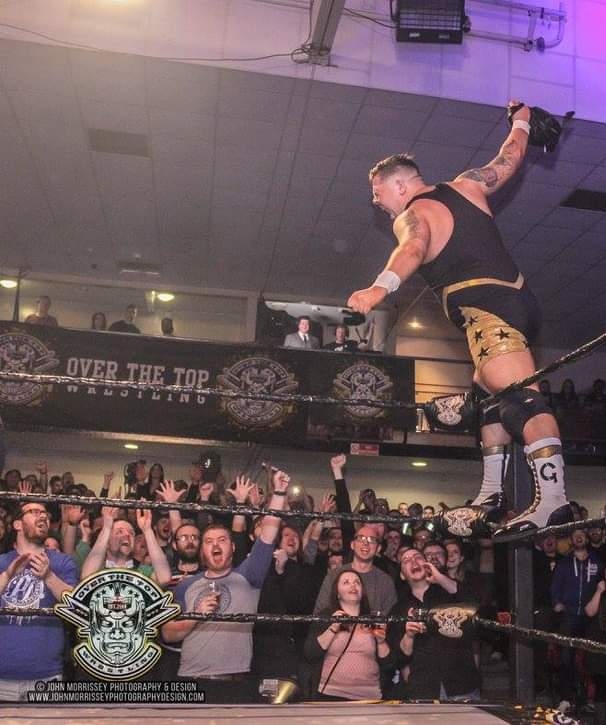 spraypaintscott's tweet photo. 29 days to go. The big man blowing the roof of the stadium for the opener at Scrapper 3 #gradomania https://t.co/NOegxTvJOd