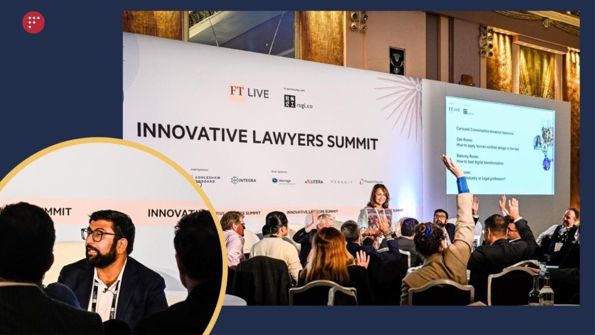 We’re heading to the Financial Times Innovative Lawyers Global Summit in London on September 11. 

Factor’s Varun Mehta will feature on the panel for: ‘Reimagine Legal: Hard Talking on the Business and Practice of Law’. 

See the full agenda here: lawyerssummit.live.ft.com/agenda