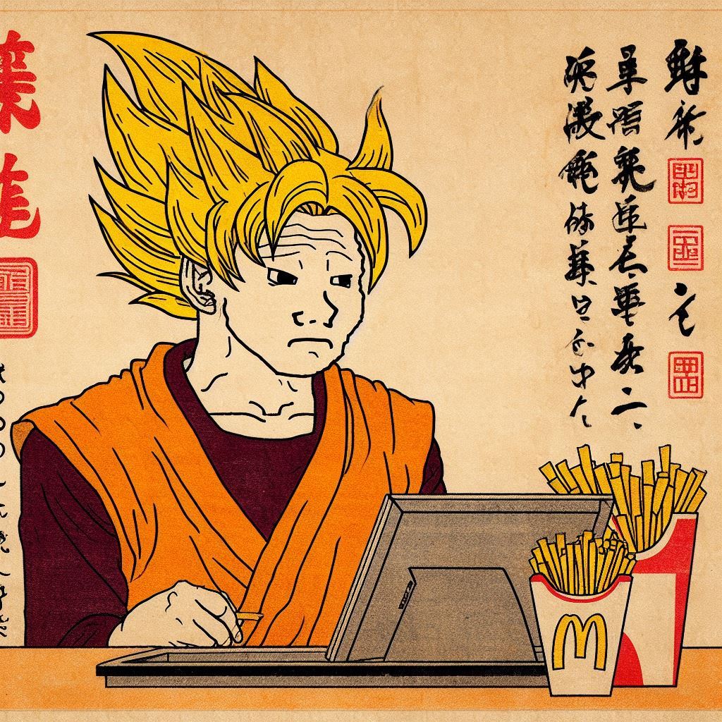 MC GOJAK 🍟 
when all goes wrong you at least have the chips  

My sub for MEME contest 💜 <a href="/gojakmeme/">Gojak</a>