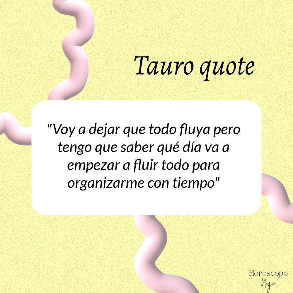 Tauro ♉ menciona a la primera persona que se te venga a la cabeza y así le envías un buen mensaje 😂