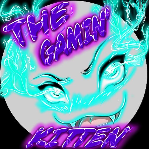 gaminkitten's tweet photo. The old logo that thr channel has had since I started streaming in 2020 finally got an update.
Both art pieces were created by me.
New art pieces for the channel will continue to come as we approach our 4 year twitch affiliation!!! https://t.co/vsW5iclGxY