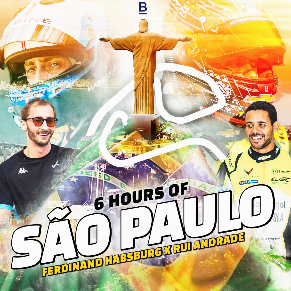 🇧🇷BOM DÍA! 
We’ve arrived in Brazil and the boys are ready to do the Samba around Interlagos. Track action starts today.🕺🏻🕺🏽
#6hsaopaulo #FIAWEC #interlagos