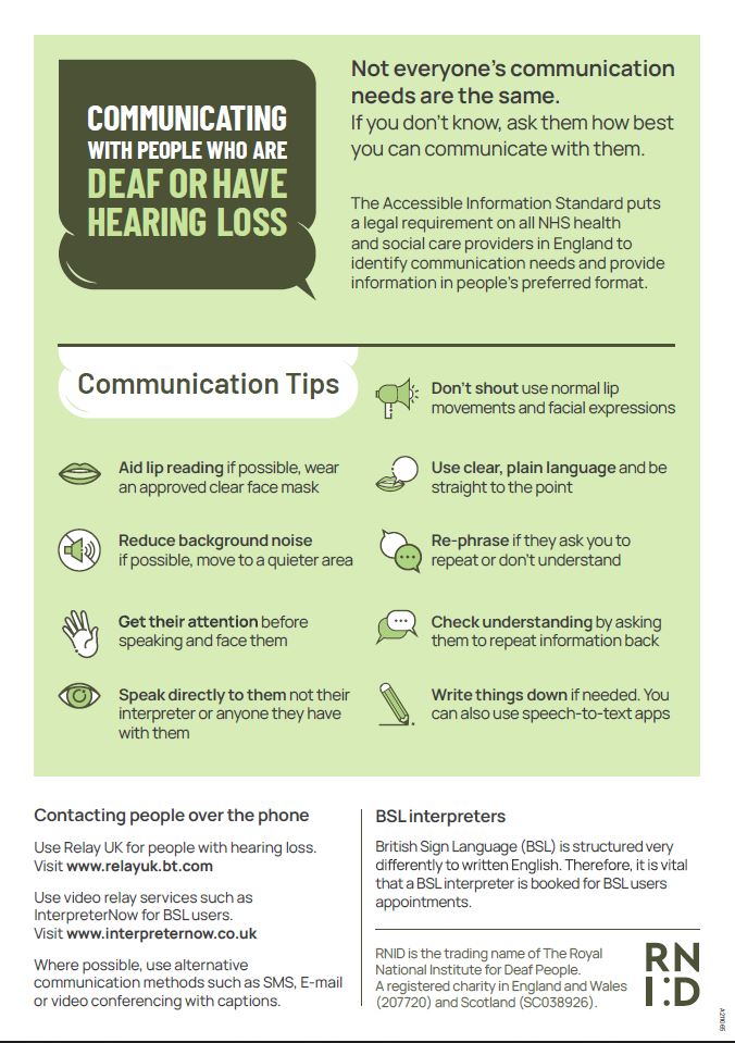 Calling all Health &amp; Social Care &amp; EMS Professionals #DeafAwareness #Health #socialcare #RNID #Accessibility #education #Awareness #BSL #EMS #Paramedic #Nurse #ODP #physicianassociate #Radiography #midwifery #physiotherapy #OccupationalTherapy #Physio #OT #Police #socialwork #BNU