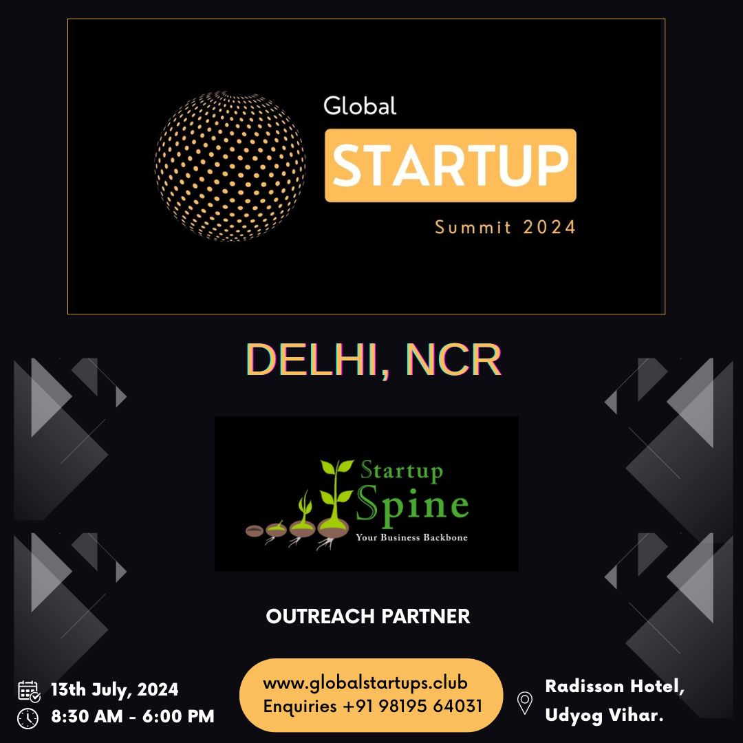 StartupSpine's tweet photo. Global Startup Summit | Delhi,NCR  Get chance to connect with 300+ attendees &amp; 25+ investors from pan India. 
Flash 20% Discount only for today : DELHI20 https://t.co/FsPHKlmPvU…... 
📷 Venue:  Radisson, Udyog Vihar, Gurugram 📷 Date: July 13th, 2024  #startupevents #startup https://t.co/F9cqlZl7Aa