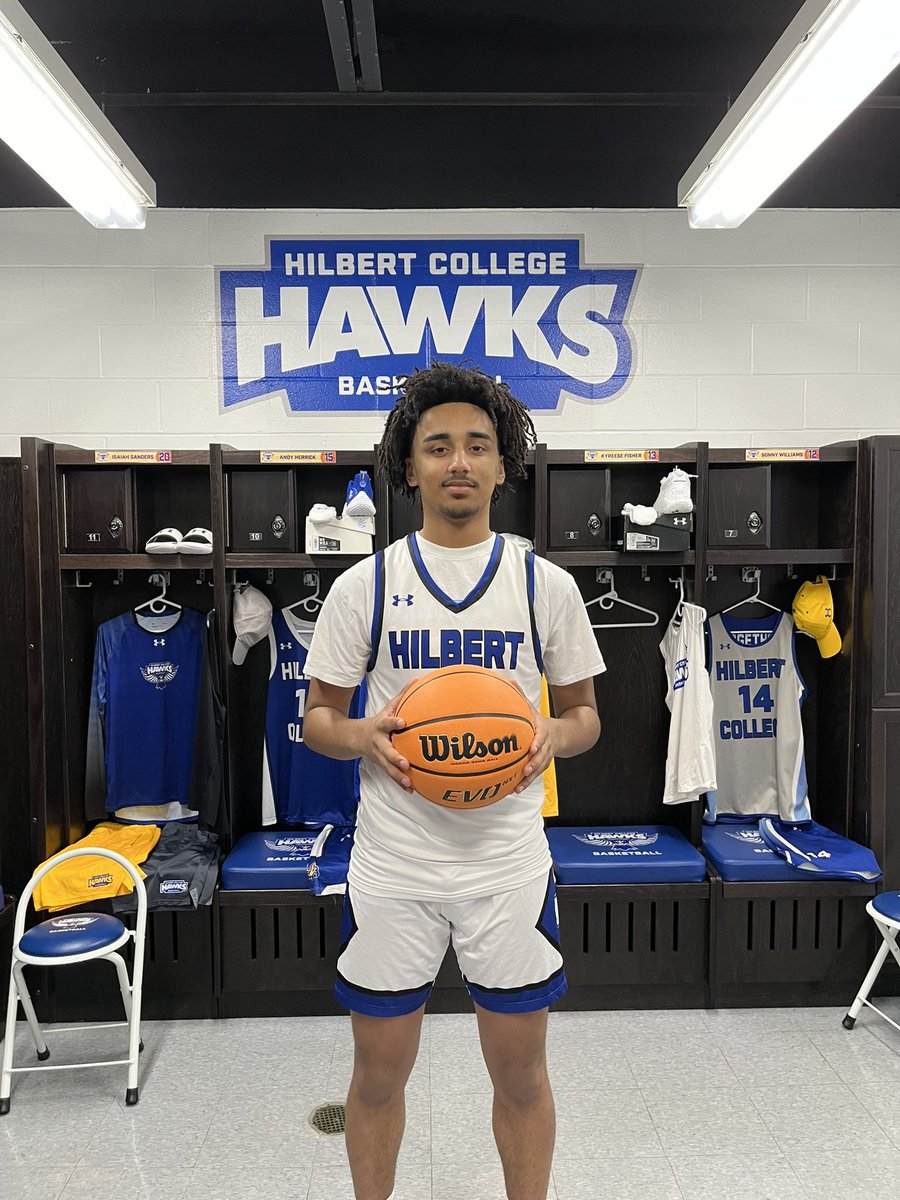 “Commit to the Lord whatever you do, and He will establish your plans.” Proverbs 16:3  After a long journey I would like to announce that I will be pursuing my post secondary (Forensic Science) and basketball at Hilbert College in NY💙💛🦅. I would like to thank my family and