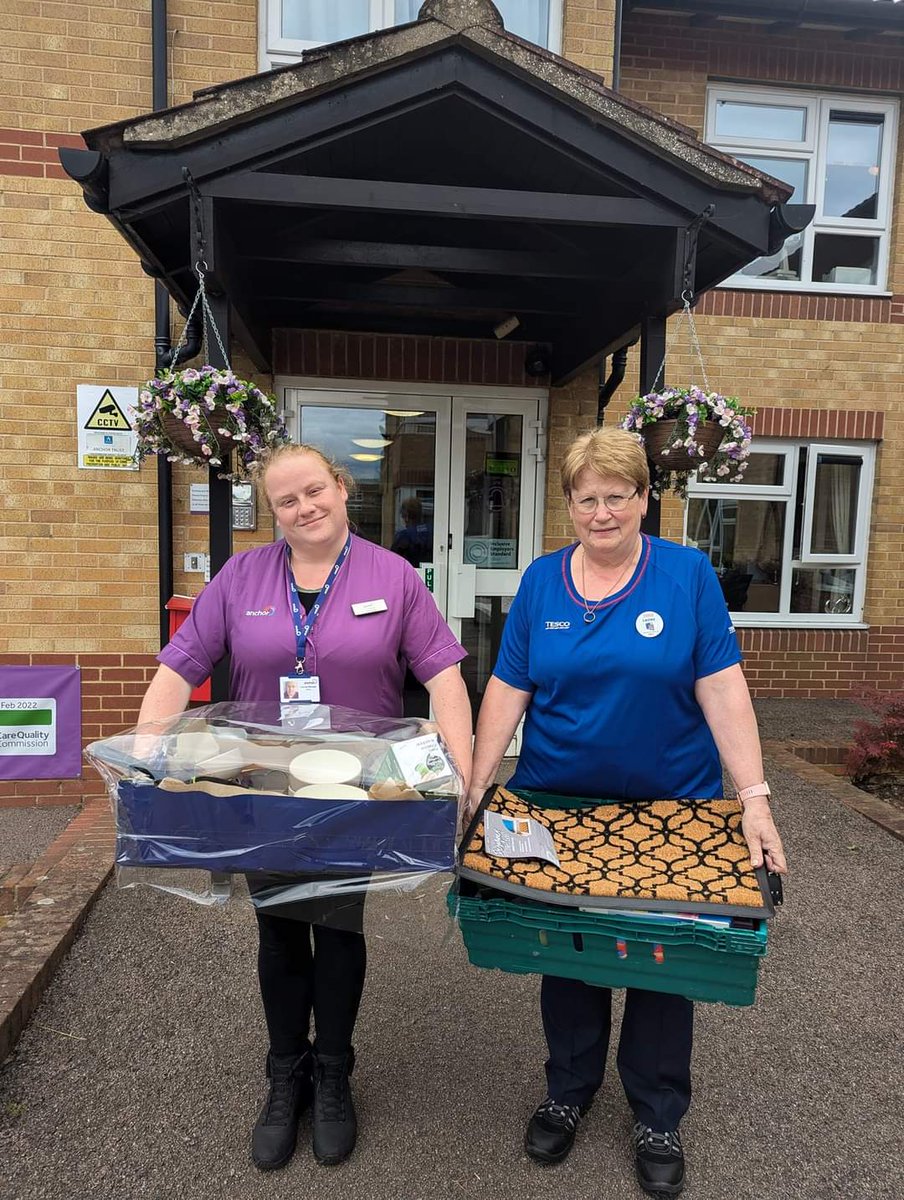 Thank you so much to Tesco for your kind donations.#Tesco #biltoncourt #Donations
