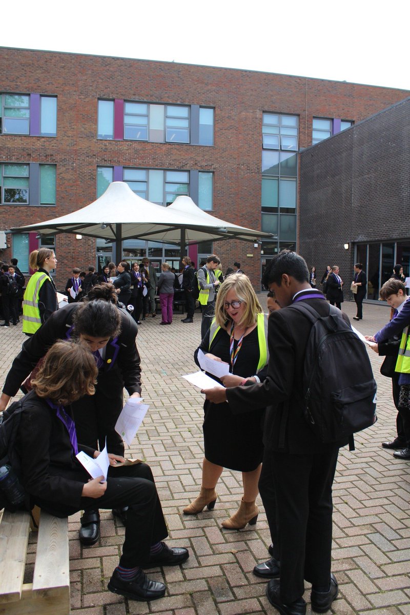 ArkCharter's tweet image. We have been celebrating our KS3 student&apos;s Rank Order Assessments this week, with envelope opening and celebration assembly. There was a fantastic atmosphere from students proud of their achievements, showing off their results to staff and comparing their rank order with friends.