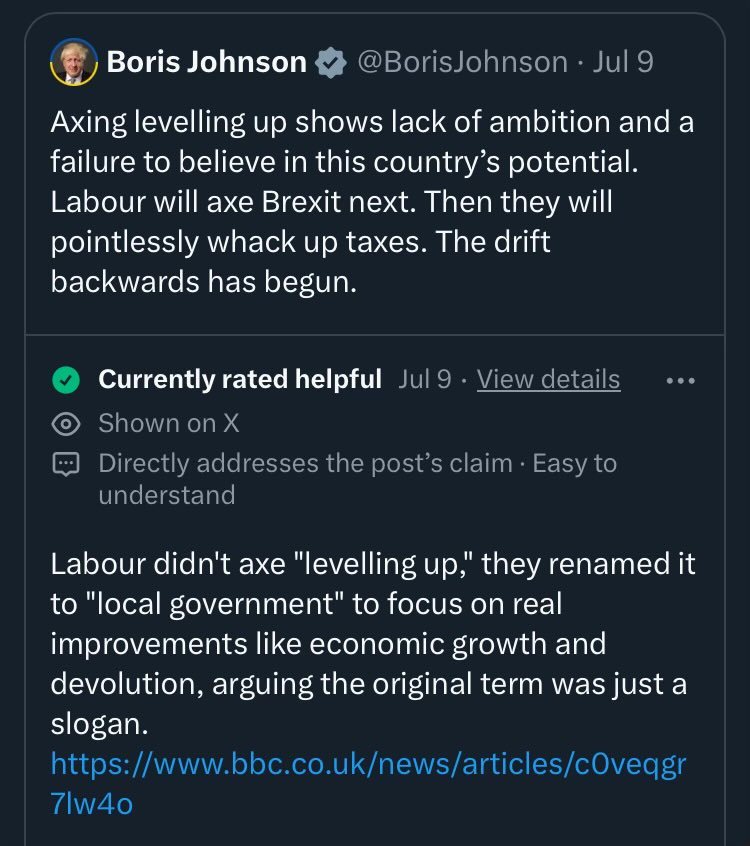 nothing2seehear's tweet photo. @BorisJohnson Fyi https://t.co/8qRksXZ60M