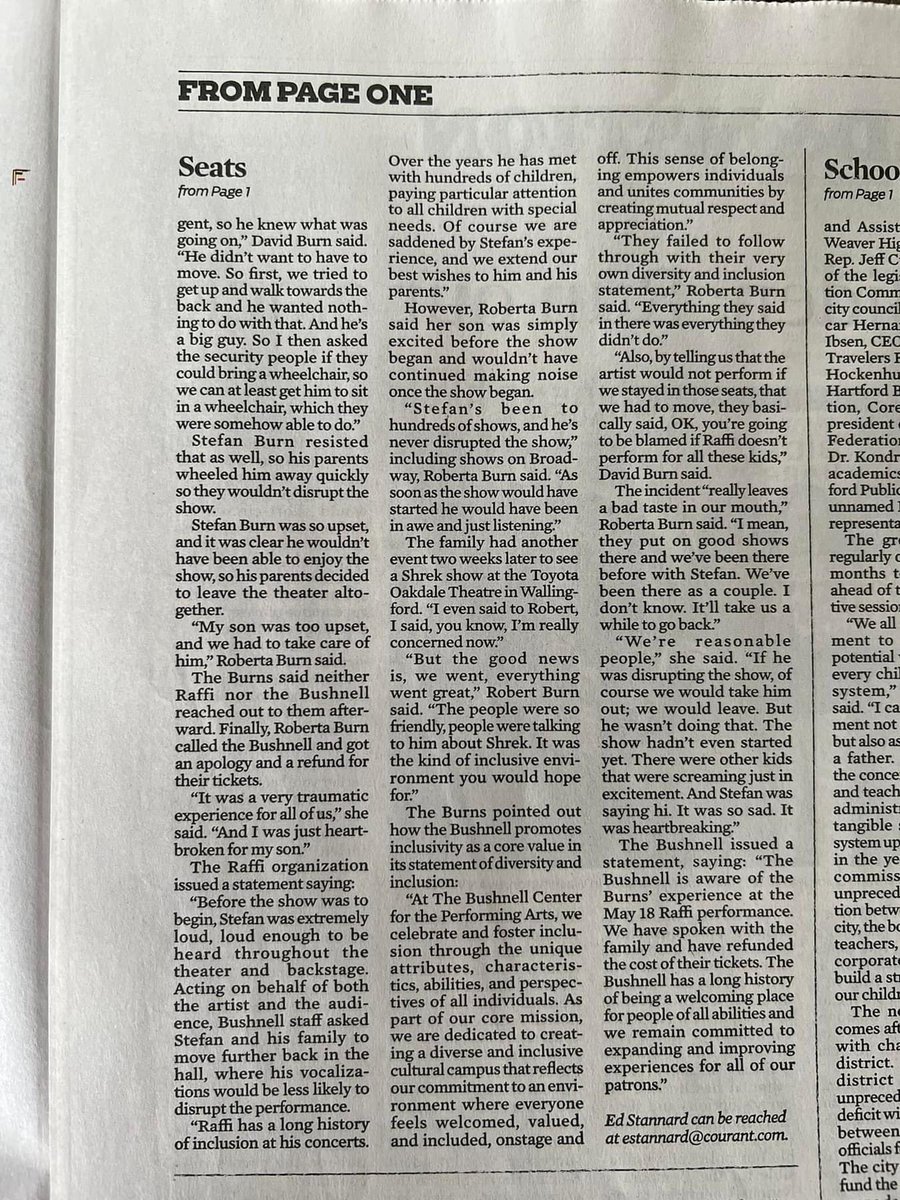 JCKubicza's tweet photo. @Raffi_RC My family has grown up with you, and my kids were fans as children as well.  I was so very saddened to hear about this, as I also have a teen with the same syndrome (Angelman Syndrome) as this young man, Stefan.  Please consider rectifying this. https://t.co/MCUzdgNJ6z