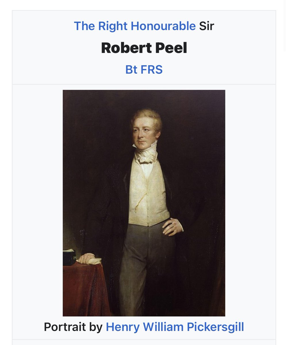 FrenchumVicki's tweet photo. @d415y4g3 What a surprise ex copper.
Robert peel carbon copy. https://t.co/j1UnqQPYiT