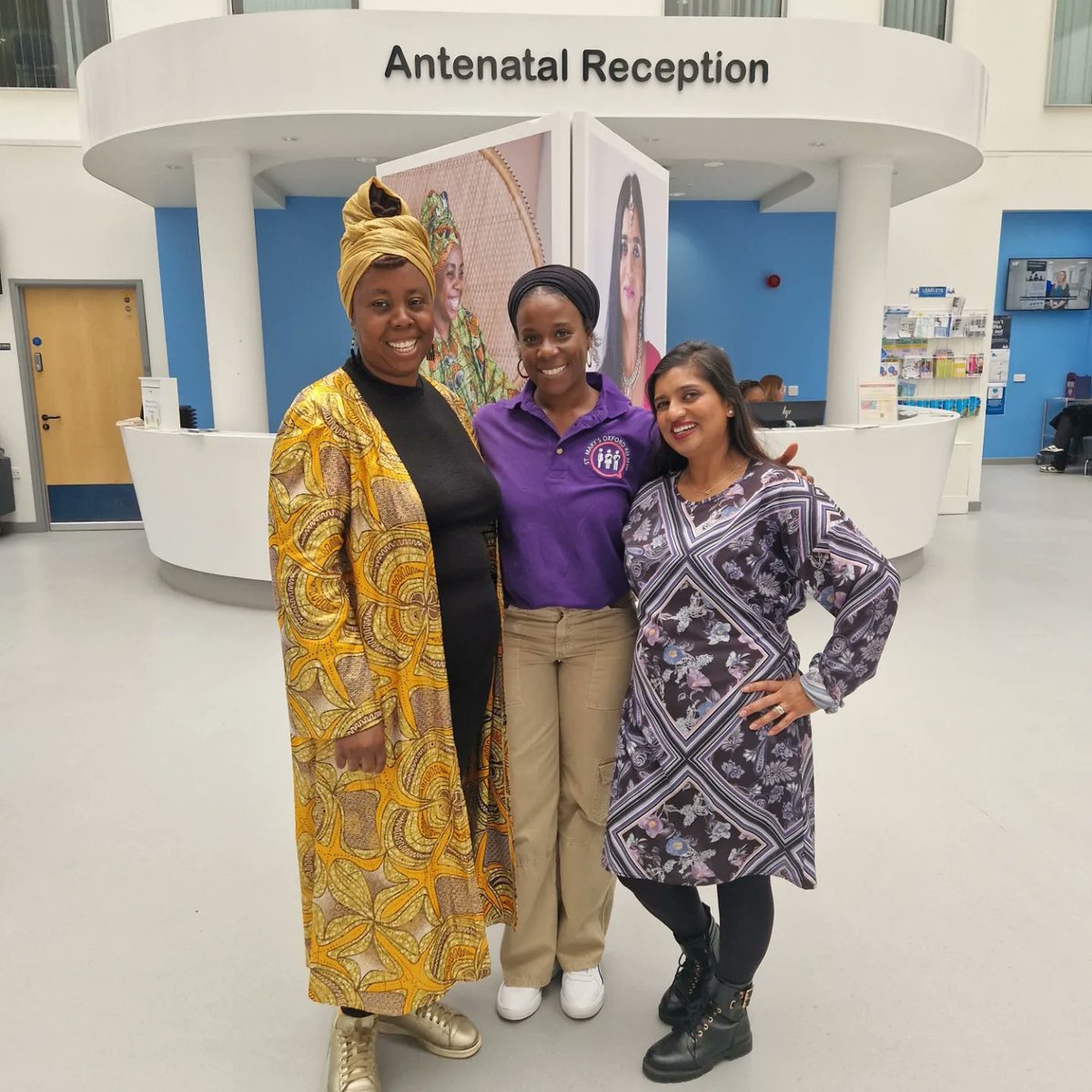 holdingherspace's tweet photo. C L I N I C  T A K E O V E R ✨️ 
We had a good day yesterday sharing a small part of our Untold Stories Exhibition as part of a Cultural Shaing hour at Saint Mary's Hospital put together with our @stmarysoxfordroadmvp Local Maternity Voices Partnership.

@MFT_SaintMarys https://t.co/VDzO3Sa8cw