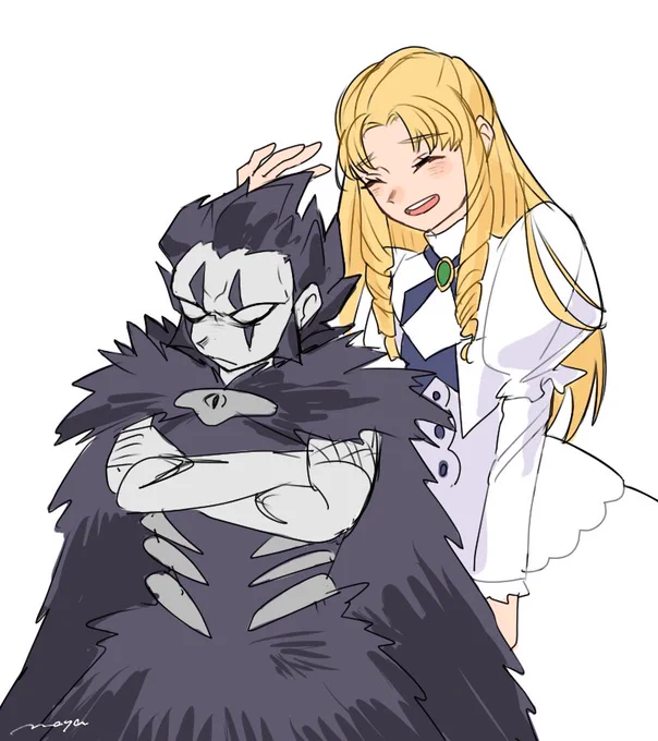 ブラシェリ表紙が良すぎた衝動描き#ガッシュ2 #金色のガッシュ2 #黒本組 