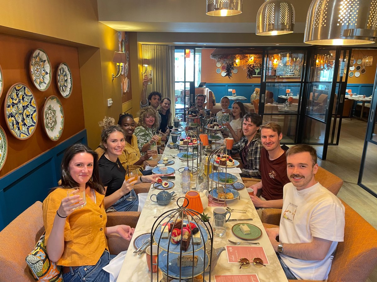 Yesterday was a team Wellbeing Day. Some of the team met up in sunny Bath for a walking tour, afternoon tea and a long overdue in person catch up!