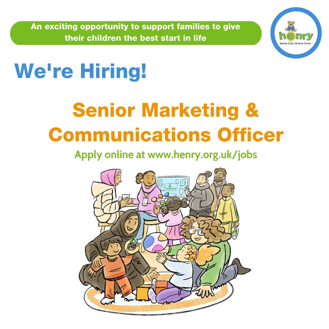 HENRY (@henryhealthy) on Twitter photo We are looking for a skilled and experienced Senior Marketing and Communications Officer to promote HENRY service delivery and drive income generation.
To find out more visit: henry.org.uk/jobs
<a href="/pubhealthjobsuk/">Public Health jobs</a> We are looking for a skilled and experienced Senior Marketing and Communications Officer to promote HENRY service delivery and drive income generation.
To find out more visit: henry.org.uk/jobs
<a href="/pubhealthjobsuk/">Public Health jobs</a>