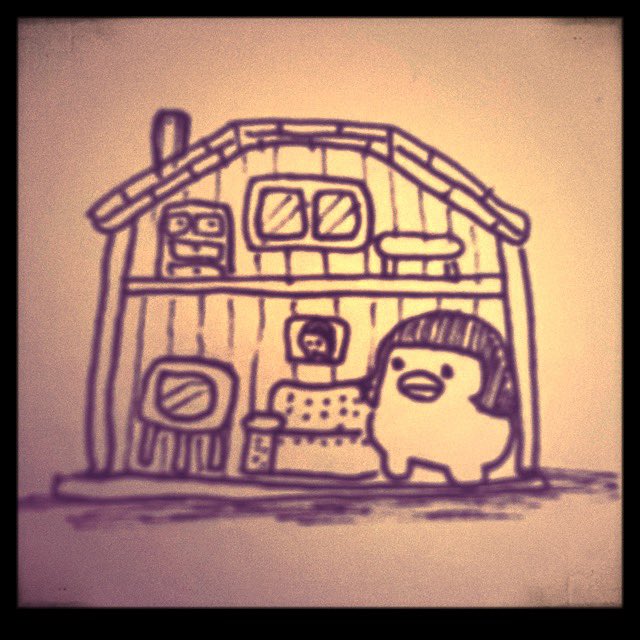 1_yoichi's tweet photo. ひよちゃんハウスセット https://t.co/yg5gPjPLcp