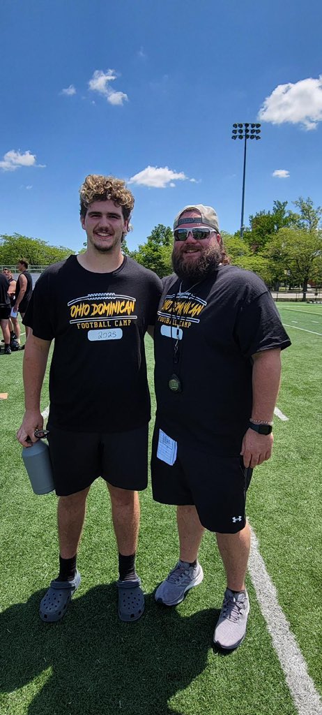 Corbin Wilson (@corbinwilson25) on Twitter photo I had a great time coming out and competing at ODUs camp on 07/11/24! <a href="/CoachCookOL/">Kennedy Cook</a> <a href="/OhioDominicanFB/">Ohio Dominican Football</a> <a href="/CeltsFootball/">DJHS Celtic Football</a> <a href="/CoachGlass2/">Brett Glass</a> <a href="/BigMarshMello72/">Marshal Davis</a> I had a great time coming out and competing at ODUs camp on 07/11/24! <a href="/CoachCookOL/">Kennedy Cook</a> <a href="/OhioDominicanFB/">Ohio Dominican Football</a> <a href="/CeltsFootball/">DJHS Celtic Football</a> <a href="/CoachGlass2/">Brett Glass</a> <a href="/BigMarshMello72/">Marshal Davis</a>