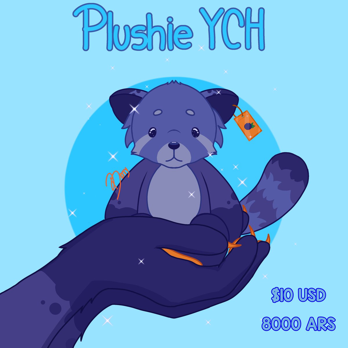 Hello helloo 💗💗💗
 I have this cute YCH in my hands. Turn your fursona into a little plush! (⁠◠⁠‿⁠・⁠)⁠—⁠☆

There are three slots open!🕺