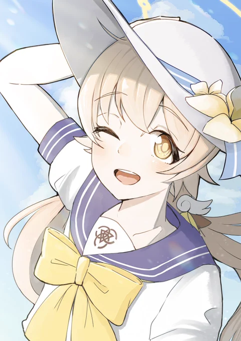 夏セーラーヒフミ  #ブルアカ #阿慈谷ヒフミ