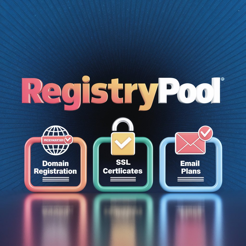 registrypoolcom's tweet image. Your online journey starts here! 🌟 Registrypool offers everything you need for a secure and professional web presence. Register your domain, get an SSL certificate, and set up your email with us. Visit our bio link to learn more! 🛡️✨ #OnlineBusiness #registrypool #domain #frida