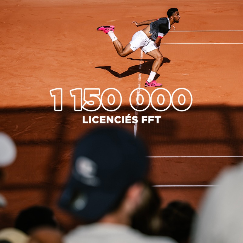 FFTennis's tweet photo. Le cap des 1 150 000 licenciés est franchi pour la saison sportive 2023-2024 ! 

MERCI à toutes et à tous 🧡