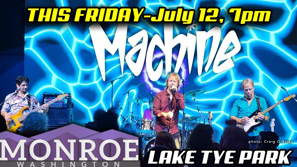 Machine_Seattle's tweet image. TONIGHT we will be at Tye Lake Park in MONROE, WA! Family show, 7pm to 8:30. Come on out!