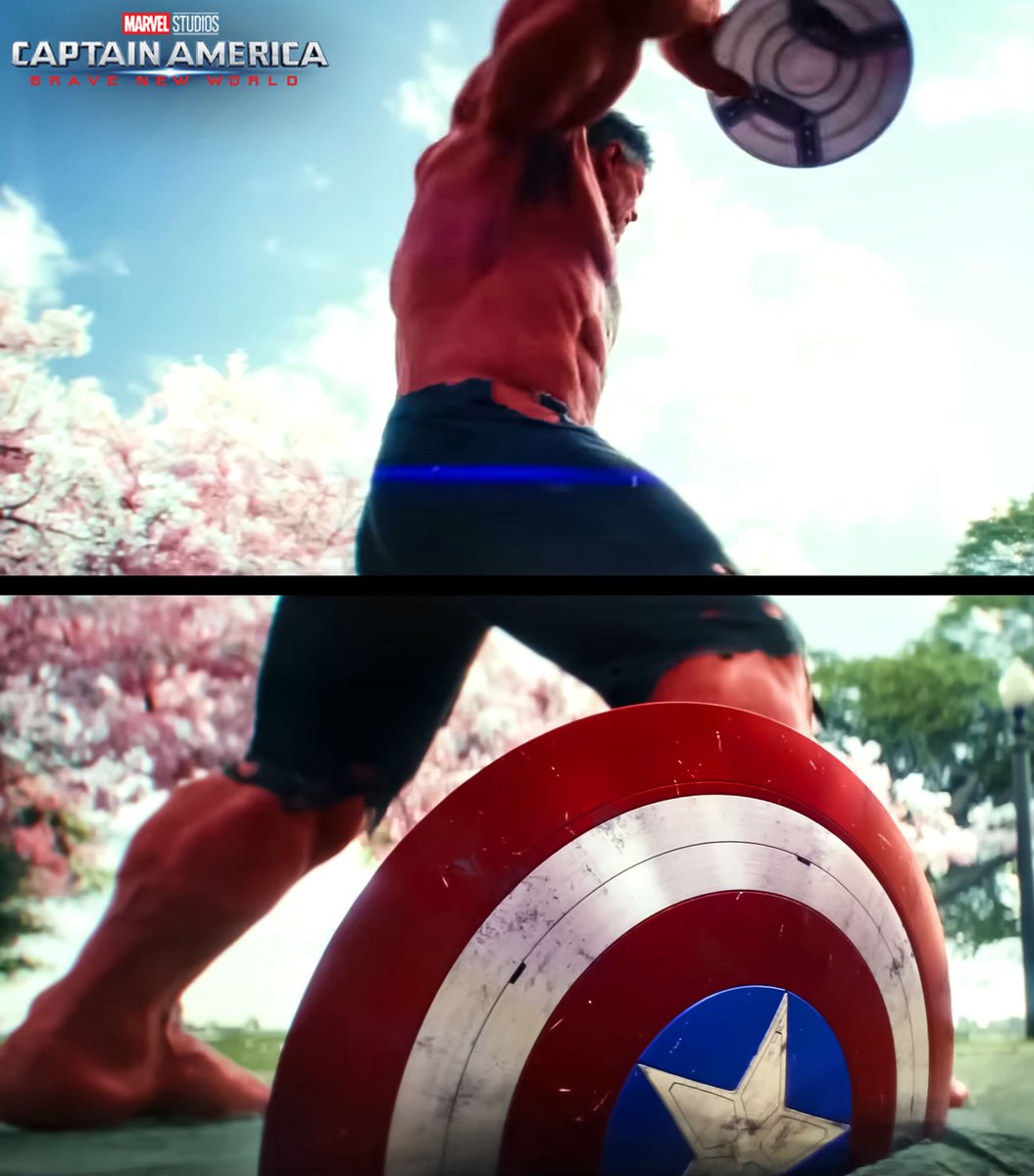 MCU_Direct's tweet photo. The first look at Red Hulk in CAPTAIN AMERICA: BRAVE NEW WORLD: https://t.co/zuuZcW96lo
