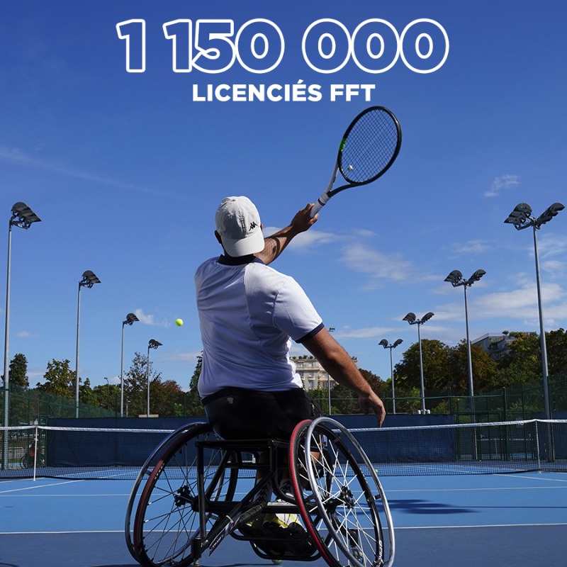 FFTennis's tweet photo. Le cap des 1 150 000 licenciés est franchi pour la saison sportive 2023-2024 ! 

MERCI à toutes et à tous 🧡
