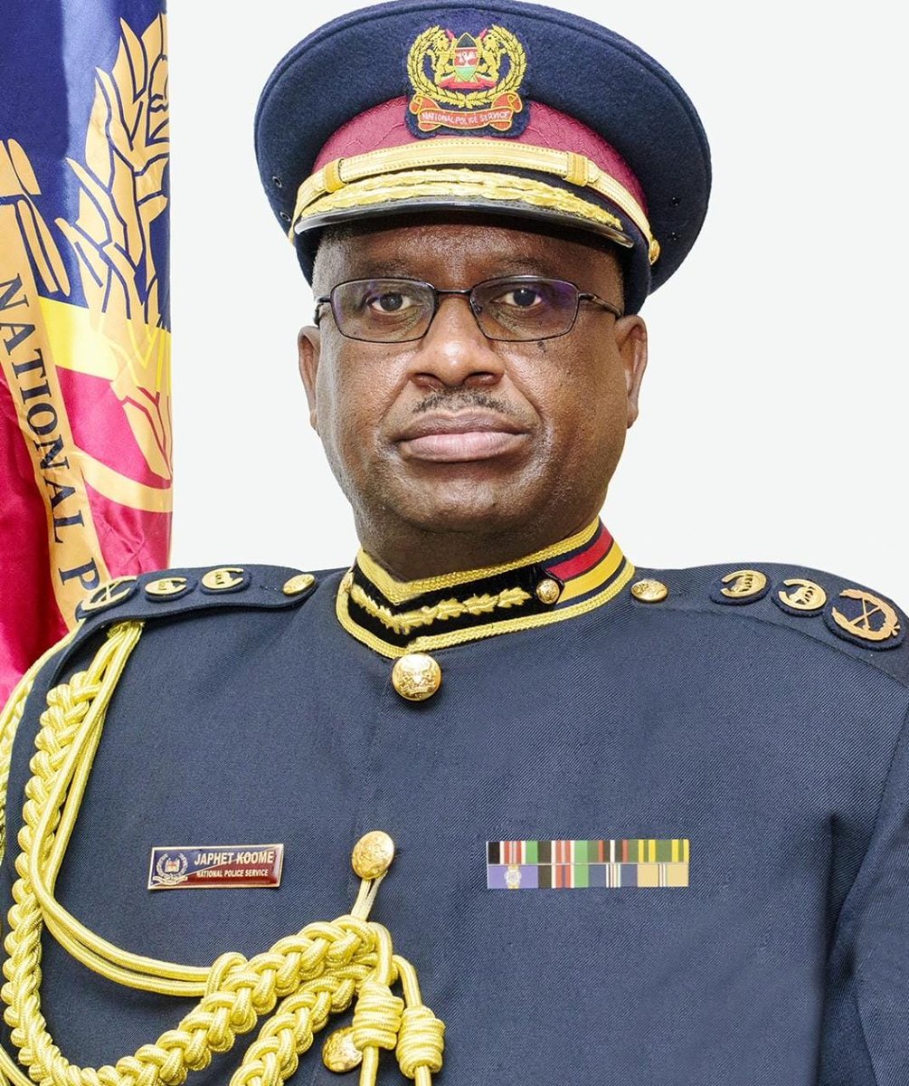 orville_keyah's tweet photo. 🚨 Breaking News: Japhet Koome has officially resigned as Inspector General of Police. Douglas Kanja has been appointed as the new IG. #BreakingNews #Kenya #PoliceIG #JaphetKoome #DouglasKanja https://t.co/c4OfQ2TQRr