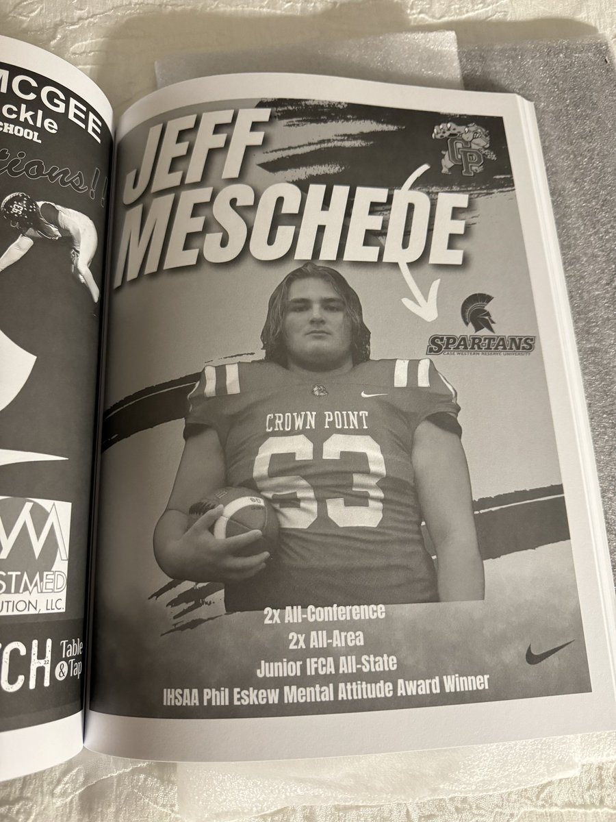 CPdogsfootball's tweet photo. Looking forward to watching this Dawg represent us tonight in Indianapolis in the Indiana North-South Football Classic.  

We are CP!! https://t.co/MMUPnNSwYw