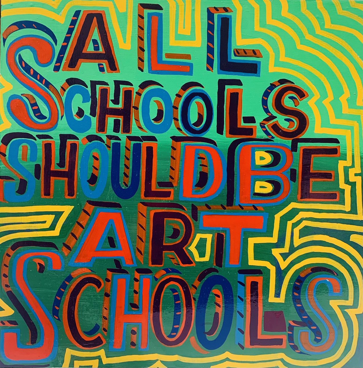 Call for an Arts baccalaureate for primary education. All schools should be art schools. +Scrap progress  8 and Ebacc